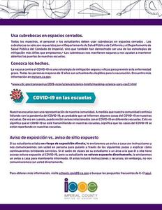 COVID-19 info - Spanish